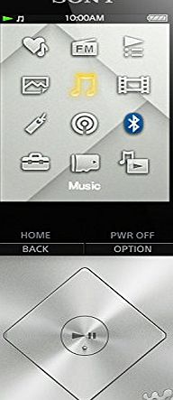 16GB Standard A Series MP3/MP4 Walkman - Silver