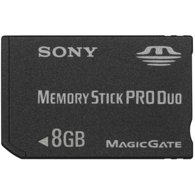 Sony 8GB Memory Stick Pro Duo