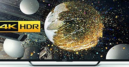 Sony Bravia 65 inch Android 4K HDR Ultra HD Smart TV with Youview, Freeview HD, PlayStation Now (2016 Model) - Black