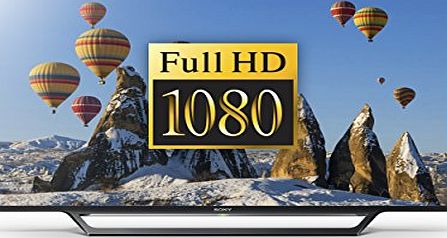 Sony Bravia KDL48WD653 48 inch Full HD Smart TV with Freeview, HDD Rec and USB Playback (2016 Model) - Black