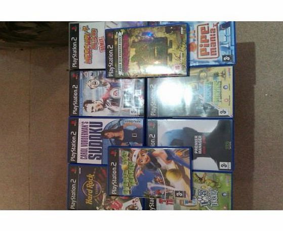 Sony Christmas Playstation 2 Ten Game Bundle (PS2)