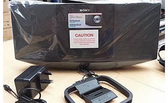 Sony CMTVII CD Flat Micro System - Black