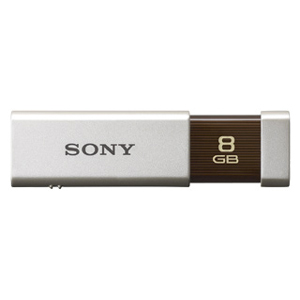 Sony Corporation Sony Micro Vault Click USM8GLX 8 GB Flash Drive