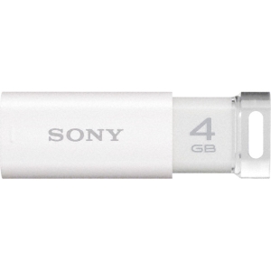 Sony Corporation Sony USM4GPW 4 GB Flash Drive - White