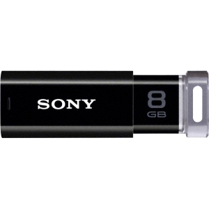 Sony Corporation Sony USM8GPB 8 GB Flash Drive - Black