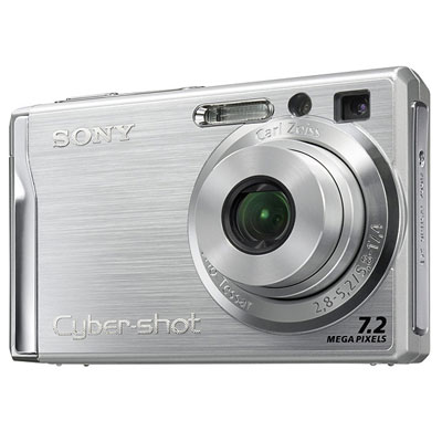 Cyber-Shot W80 Silver Compact Camera