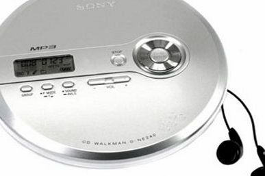 Sony D-Ne240 Cd Mp3 Walkman