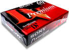 SONY Digital Mini-DV PRE60 Digital Tape - 5 PACK