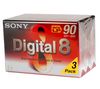 SONY Digital8 cassette N860P - 60 min. - 3 units