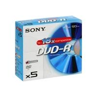 sony DMR 47 - 5 x DVD-R - 4.7 GB ( 120min ) 16x