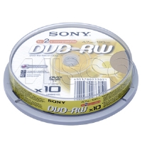 DVD-RW 4.7GB 2X 10 PACK SPINDLE