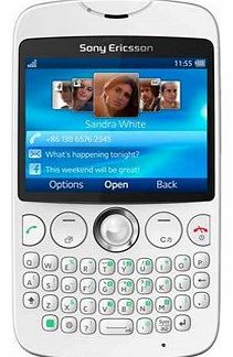 Sony Ericsson TXT CK13i Mugua Mobile Phone on Vodafone / Pay As You Go / Pre-Pay / PAYG - White