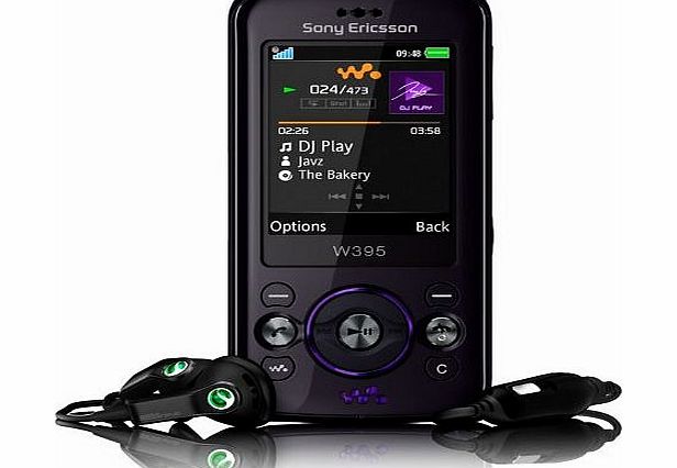 Sony Ericsson W395 Dusky Grey Mobile Phone No Contract, No Branding, No Simlock
