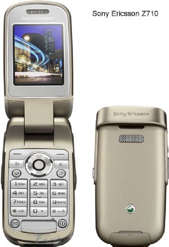 Sony Ericsson Z710I UNLOCKED METALLIC SAND