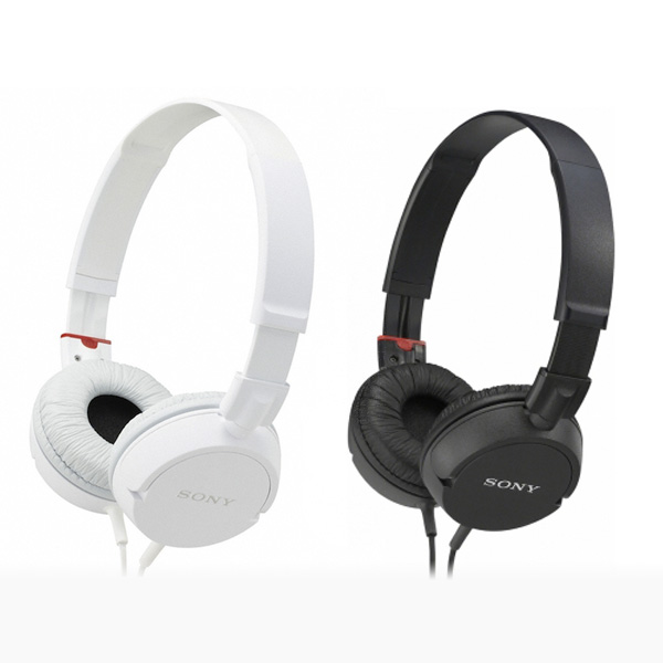 MDR-ZX100 Over Ear Headphones Colour WHITE