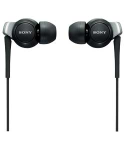 Sony MDREX300SLB InEar Headphones with 13.5mm