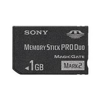 MEMORY STICK PRO DUO 1GB MARK 2 W/ ADAPTOR
