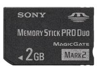 Sony MEMORY STICK PRO DUO 2GB MARK 2 WITH ADAPTOR