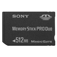 Memory Stick PRO DUO 512MB + Adapter