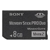 Memory Stick Pro Duo 8GB Mark2 with Adaptor