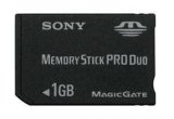 Sony Memory Stick PRO DUO (PSP Memory) - 1GB