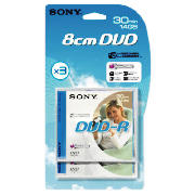 SONY Mini DVD-R 3 pack