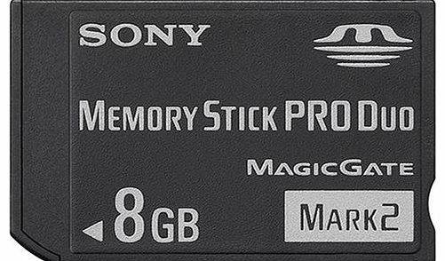 Sony MSMT8GN 8GB Memory Stick Pro Duo Mark 2