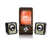 Sony New Sony Ericsson W910i Gold Phone with 2 Speakers On Vodafone PAYG