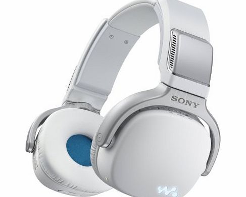 NWZWH303 3-in-1 Walkman MP3 Player, Headphones and Surround Sound Speakers - White