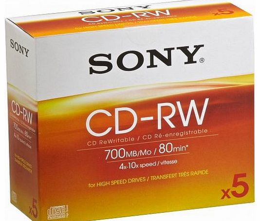 Sony Pack 5, 700MB HS