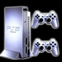 PlayStation 2 Console Satin Silver