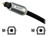 sony POCDSE10CAE - digital audio cable (optical) - 1 m