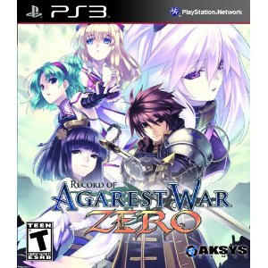 SONY Record of Agarest War Zero PS3