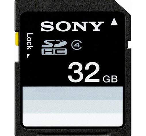 Sony SF32N4 32GB Class 4 SDHC Memory Card