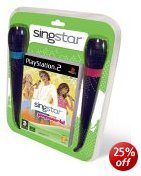 SingStar Popworld & Microphones PS2