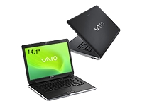 Sony VAIO CR19VN/B - Core 2 Duo T7100 1.8 GHz - 14.1 TFT