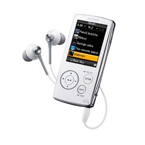 sony Walkman Video MP3 Player - 4GB - White - Ref. NW-A806 - #CLEARANCE