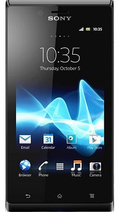 Xperia J Mobile Phone on Vodafone Pay As You Go / Pre-Pay / PAYG - White