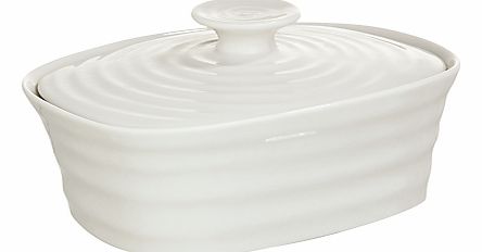 Sophie Conran for Portmeirion Butter Dish, White