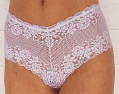 pack of four stretch lace hipsters
