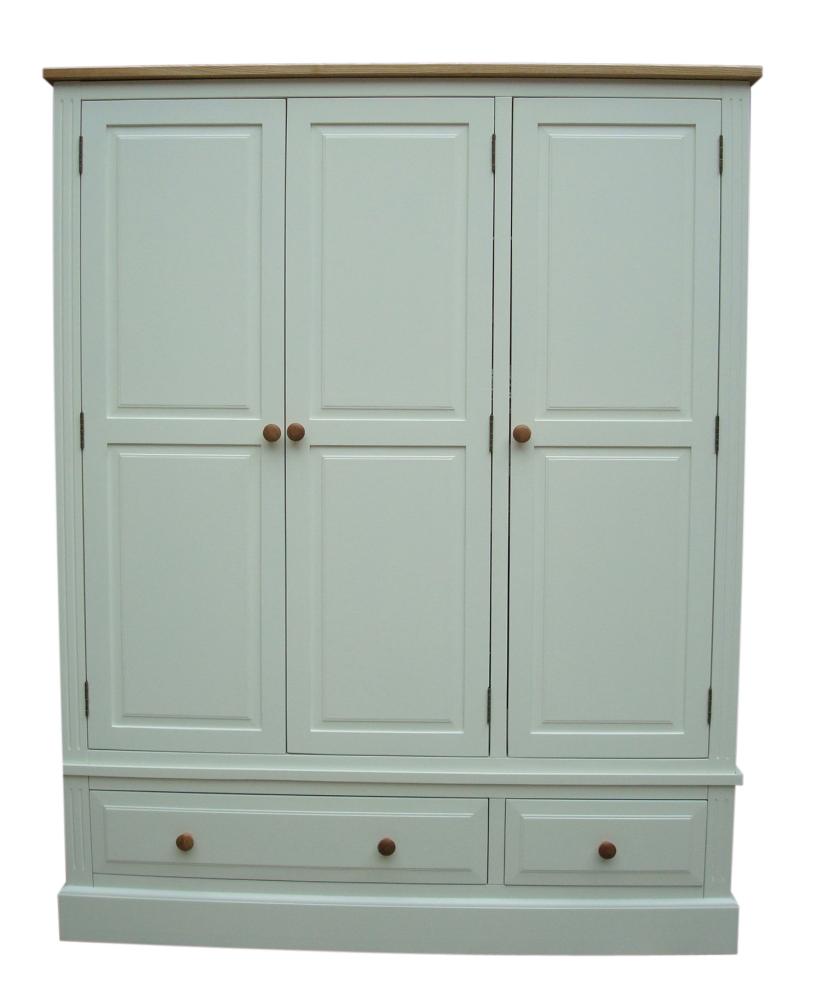 3 Door 2 Drawer Wardrobe