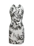 Bolongaro Trevor Londinium-D Black and White Dress S