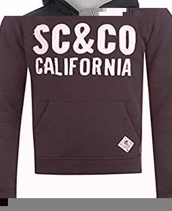 Soul Cal SoulCal Kids Children Boys Hoody Kids Cuffed Sleeves Hooded Top Sweater Jumper Dark Navy 13 (XLB)