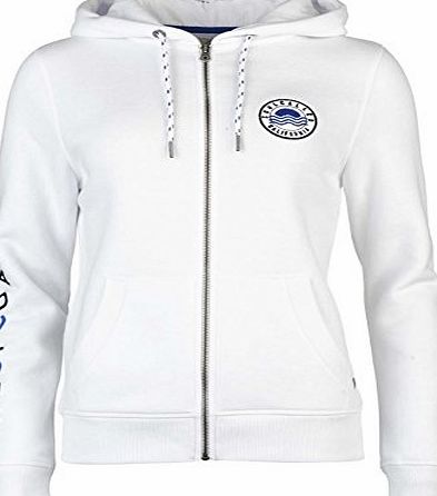 Soul Cal SoulCal Womens Badge Hoody Full Zip Hoodie Long Sleeve Hooded Casual Top White 16 (XL)