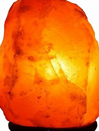SourceDIY NATURAL HAND CRAFTED AUTHENTIC HIMALAYAN CRYSTAL ROCK SALT LAMP. AIR PURIFIER AND LONIZER . USEFUL FOR NATURAL HEALING THERAPY, WELLBEING AND HEALTHY LIVING. WITH WOOD BASE, BULB 15W, 3PIN UK STANDARD