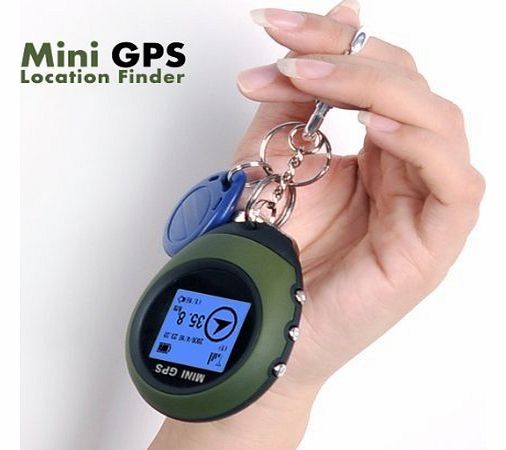 Sourcingbay OEM Neutral Mini GPS Receiver   Location Finder with Display Screen and Keychain