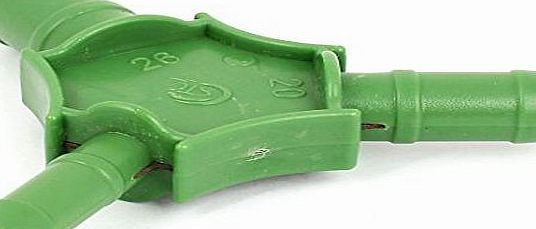 Sourcingmap Green PEX-AL Pex Pipe Reamer Cutter Tool for 16mm 20mm 26mm Plumbing