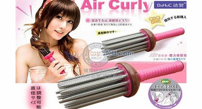Sourcingmap Innovation Airy Curl Styler/Asian Beauty Hair Make Up Curling Tool Polycarbonate