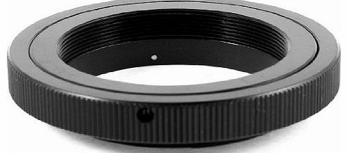 Sourcingmap T2 T Mount Telephoto Lens Adapter for Olympus OM 4/3 DSLR Camera Body
