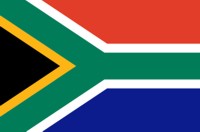 South Africa Paper Flag 150mm x 100mm (PK 6)